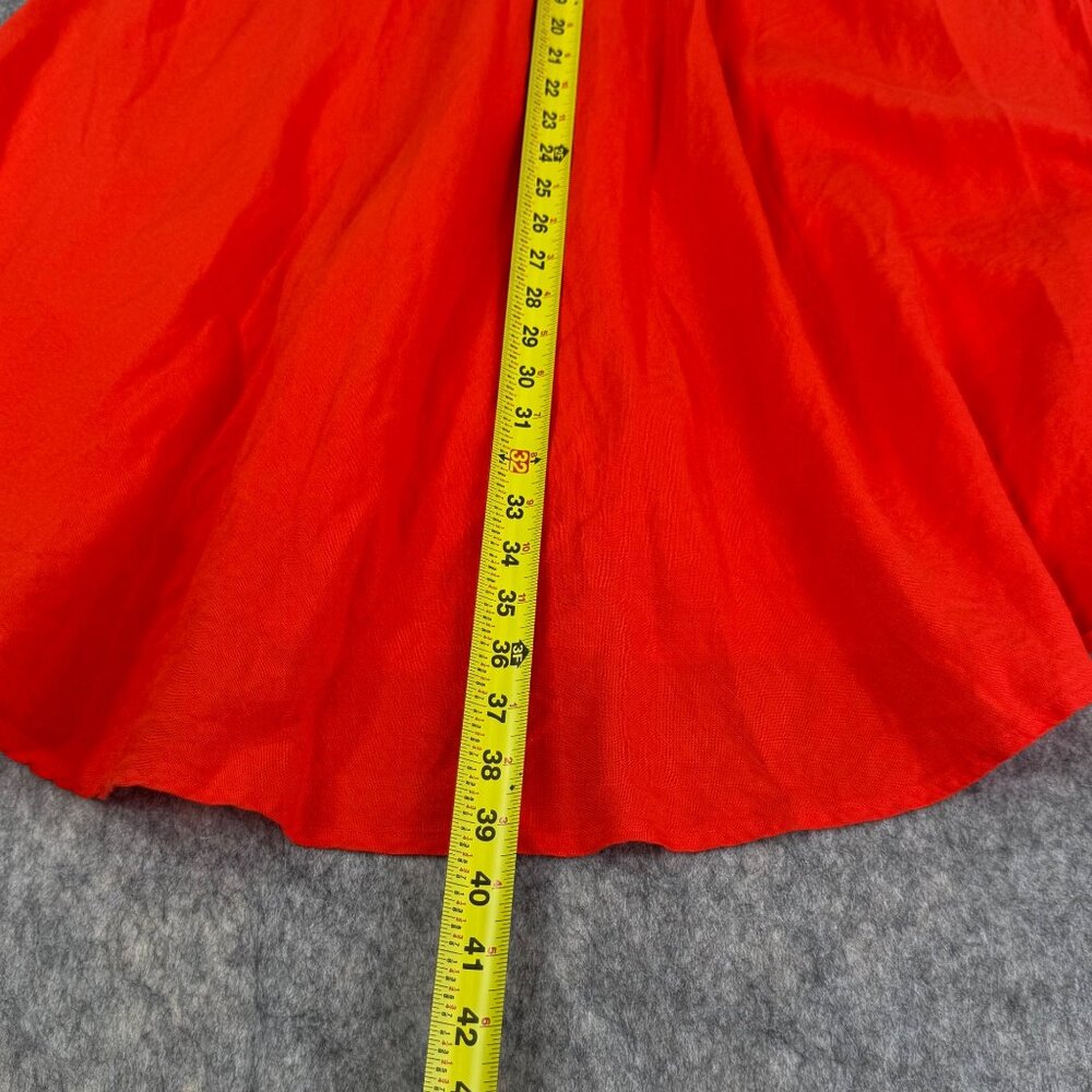 ASTR The Lable DRESS Halter Neck Flare Red Chili Size XS Picnic Brunch Midi - Picture 13 of 14